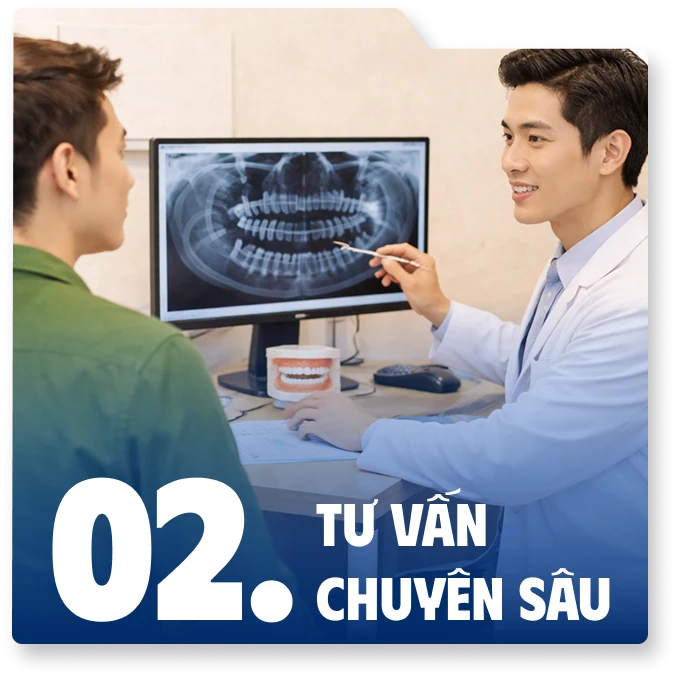 Bước 2: Tư vấn chuyên sâu