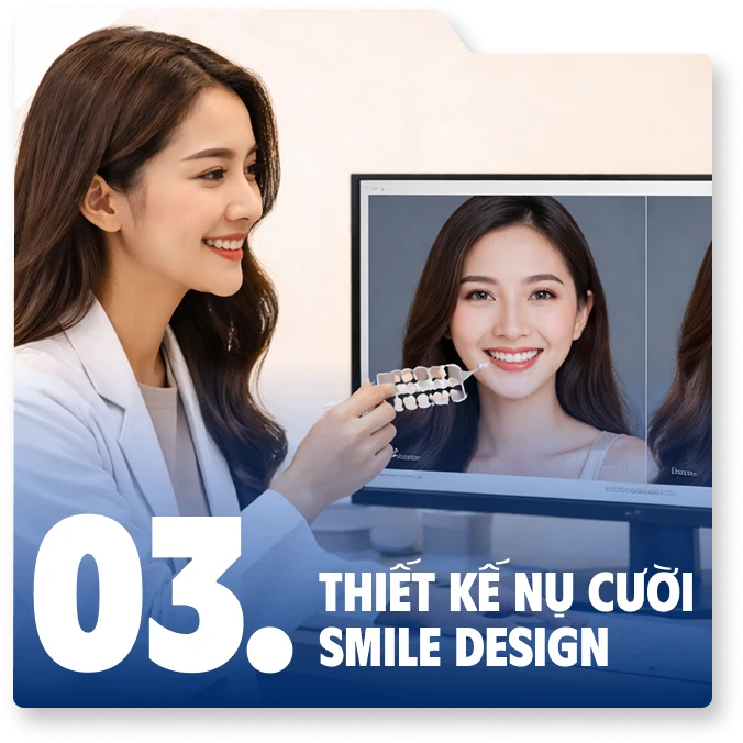 Bước 3: Thiết kế nụ cười